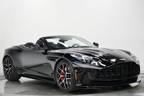 Jet Black 2025 Aston Martin DB12 Volante