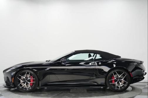 Jet Black 2025 Aston Martin DB12 Volante