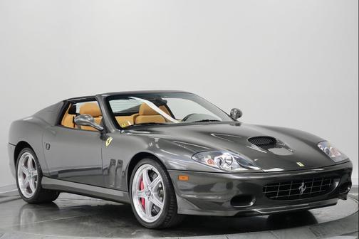 Grigio Silverstone 2005 Ferrari 575 M -Extremely Low Miles, GTC Handling Package