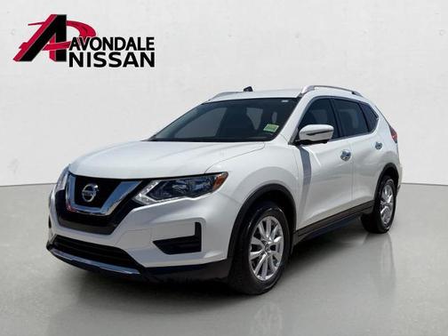 Glacier White 2017 Nissan Rogue SV