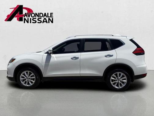 Glacier White 2017 Nissan Rogue SV
