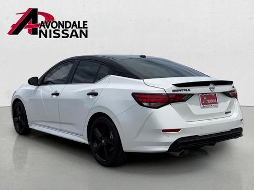 White 2023 Nissan Sentra SR