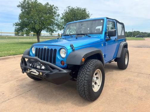 Blue 2010 Jeep Wrangler Sport