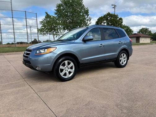 Blue 2009 Hyundai SANTA FE Limited