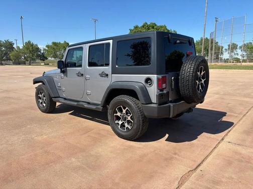 Silver 2016 Jeep Wrangler Unlimited Sport