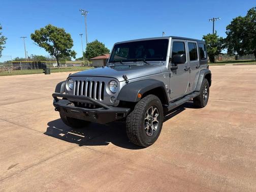 Silver 2016 Jeep Wrangler Unlimited Sport
