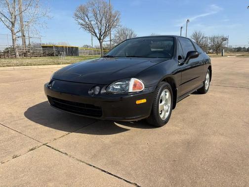 Black 1993 Honda del Sol Si