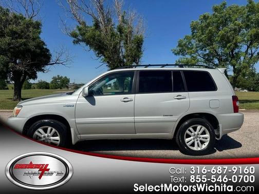 Silver 2007 Toyota Highlander Hybrid Base