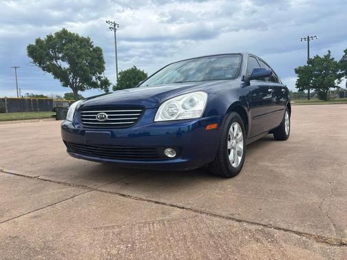 Blue 2008 Kia Optima EX