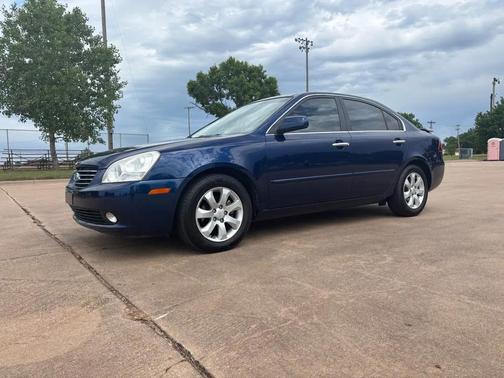 Blue 2008 Kia Optima EX