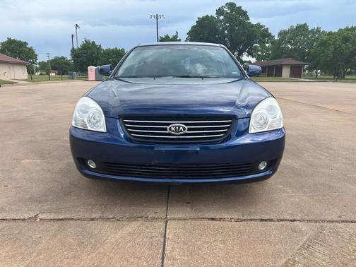 Blue 2008 Kia Optima EX