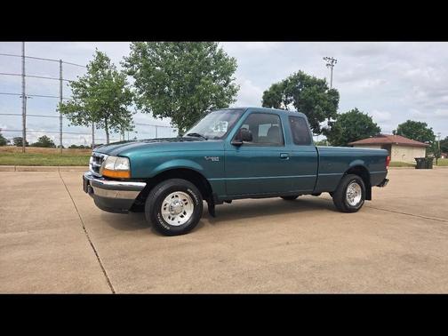 Green 1998 Ford Ranger XLT SuperCab
