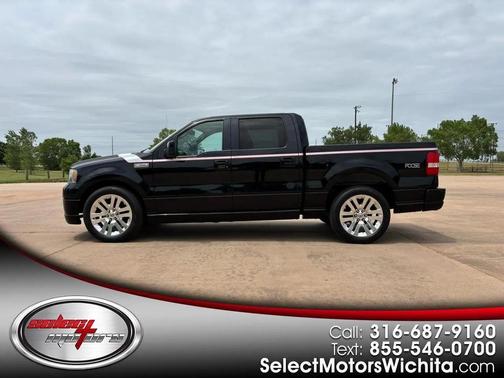 Black Clearcoat 2008 Ford F-150 King Ranch SuperCrew
