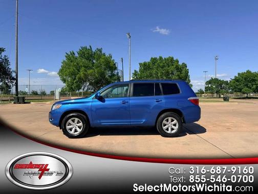 Blue 2008 Toyota Highlander Base