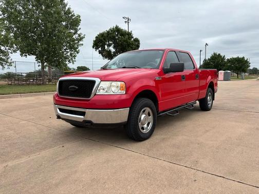Red 2007 Ford F-150 XLT SuperCrew