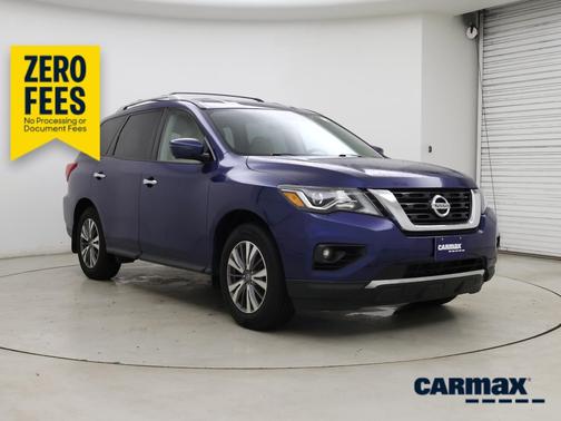 Blue 2020 Nissan Pathfinder SL