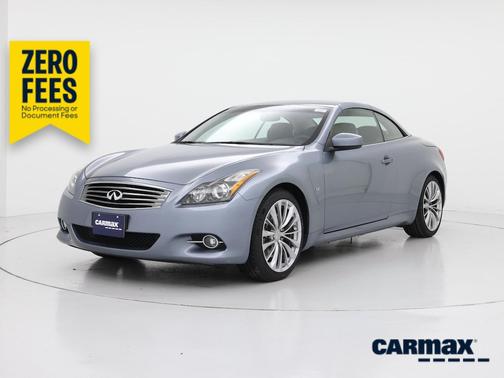 Blue 2015 INFINITI Q60 S