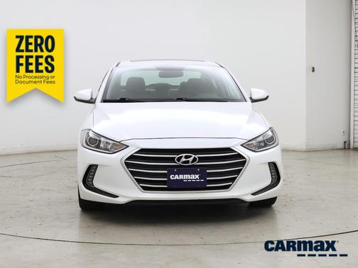 White 2017 Hyundai ELANTRA Value Edition