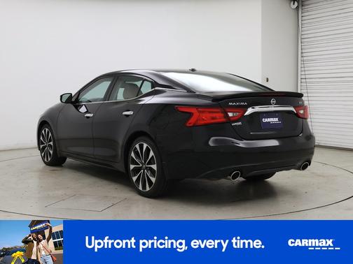 Black 2016 Nissan Maxima SR