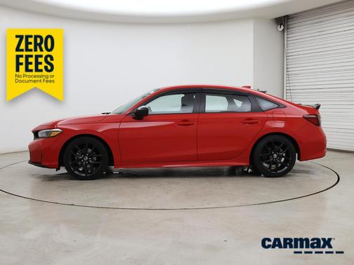 Red 2025 Honda Civic Sport