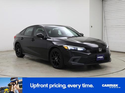 Black 2022 Honda Civic Sport