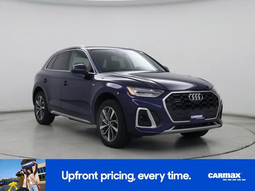 Blue 2022 Audi Q5 S-Line Premium Plus