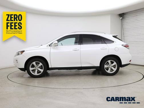 White 2015 Lexus RX 350