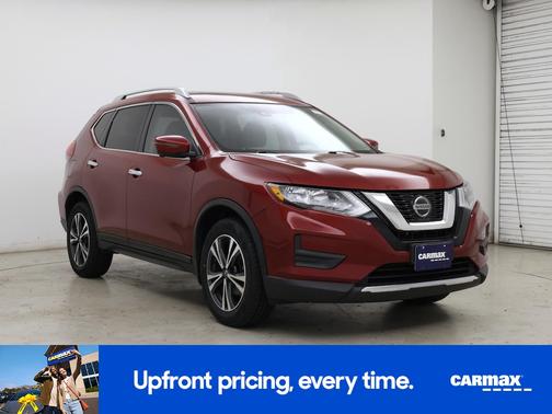 Red 2019 Nissan Rogue SV