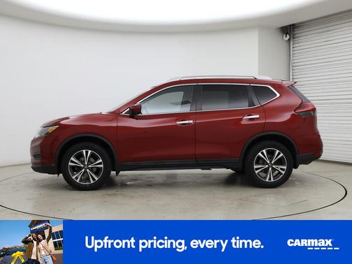 Red 2019 Nissan Rogue SV