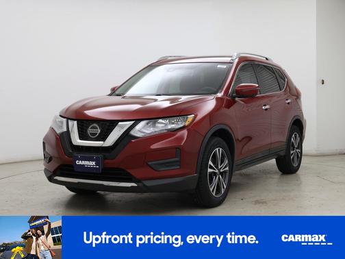 Red 2019 Nissan Rogue SV