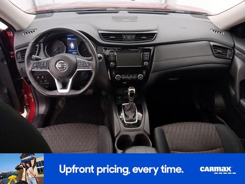 Red 2019 Nissan Rogue SV