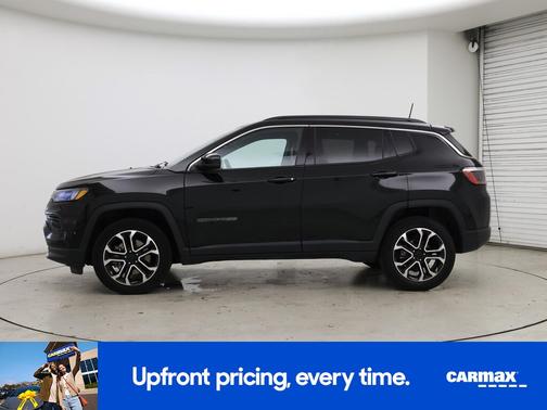Black 2023 Jeep Compass Limited