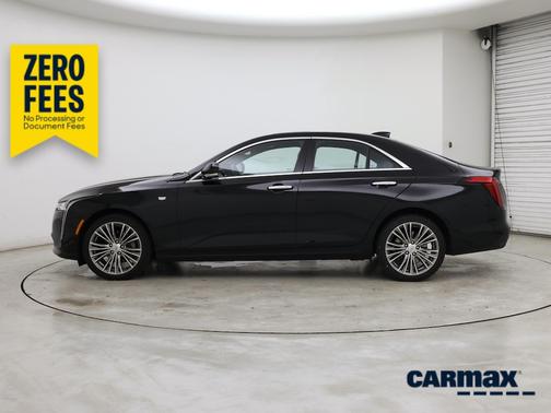 Black 2025 Cadillac CT4 Premium Luxury