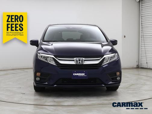 Blue 2018 Honda Odyssey EX-L