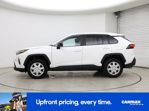 White 2023 Toyota RAV4 LE
