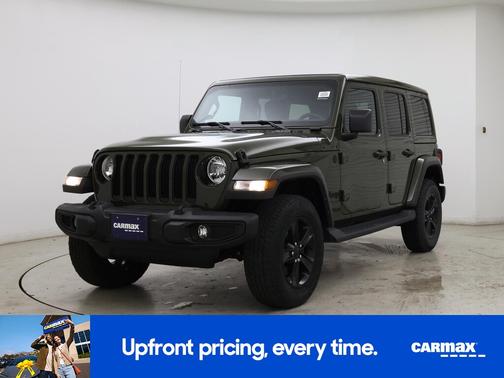 Green 2022 Jeep Wrangler Unlimited Sahara