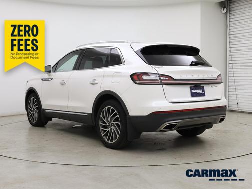 White 2019 Lincoln Nautilus Reserve