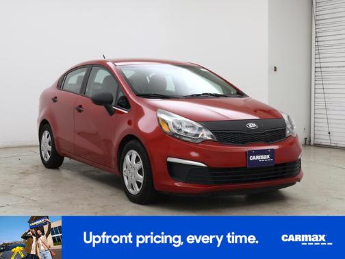 Red 2017 Kia Rio LX