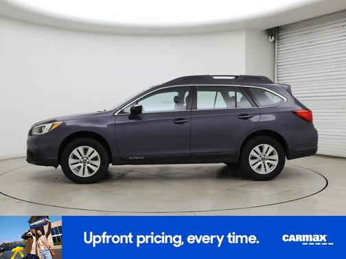Blue 2017 Subaru Outback 2.5I