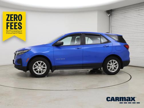 Blue 2024 Chevrolet Equinox LS