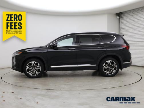 Black 2020 Hyundai SANTA FE SEL