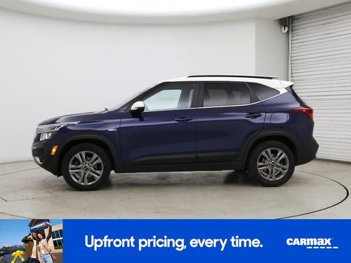 Blue 2022 Kia Seltos S