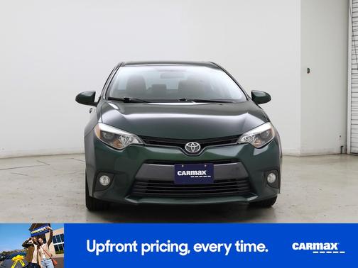 Green 2015 Toyota Corolla S Plus