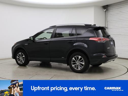 Black 2018 Toyota RAV4 Hybrid XLE