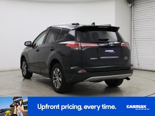 Black 2018 Toyota RAV4 Hybrid XLE
