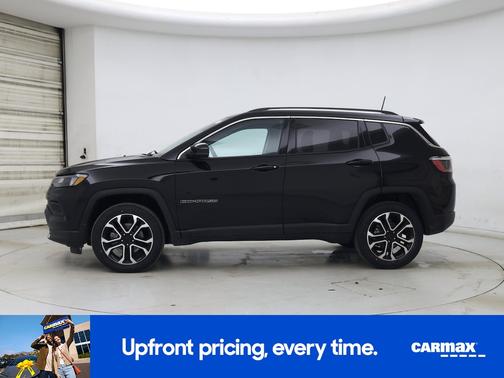 Black 2022 Jeep Compass Limited