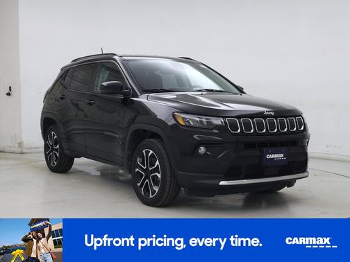 Black 2022 Jeep Compass Limited