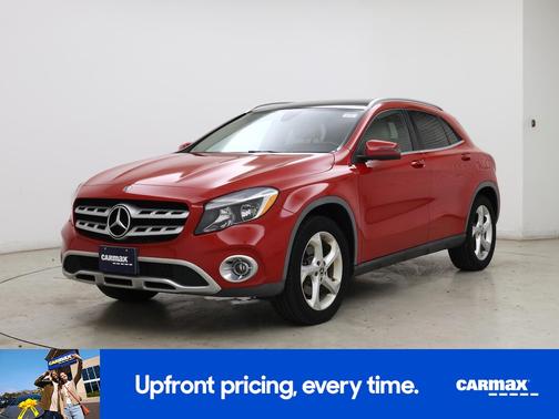 Red 2018 Mercedes-Benz GLA 250