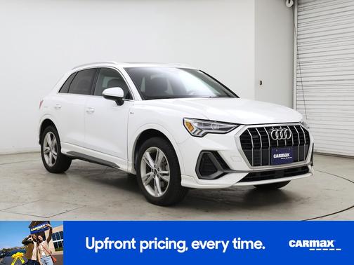 White 2023 Audi Q3 S-Line Premium