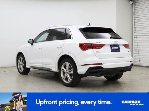White 2023 Audi Q3 S-Line Premium